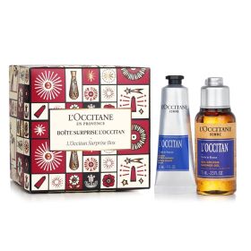 L'OCCITANE - L'Occitan Surprise Box Set: Body & Hair Shower Gel 75ml + After-Shave Balm 30ml 698549 2pcs